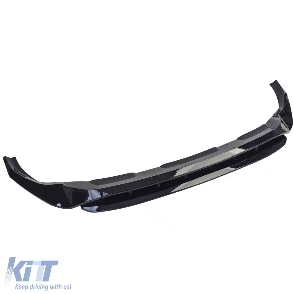 Lipsă spoiler frontal performanță negru lucios, potrivit pentru Audi Q8 cu S-Line 4M 2018-2023-image-6264207