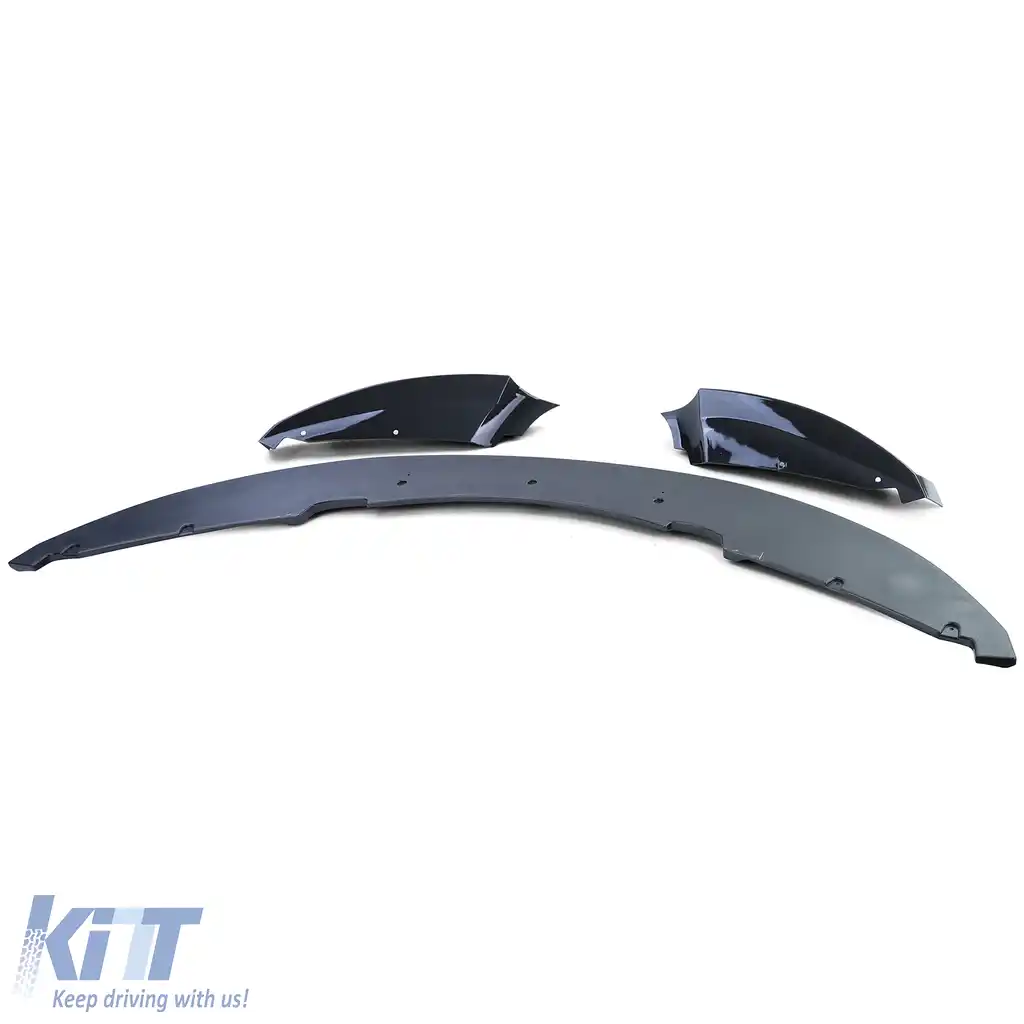 Lipsă spoiler frontal Performance negru lucios potrivit pentru Seria 1 BMW E82 E88 11-13-image-6206479