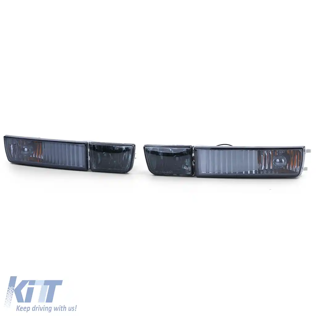 Lămpi de ceață cu sticlă clară și indicator fum negru, potrivite pentru VW Golf 3 Vento 91-97-image-6199292
