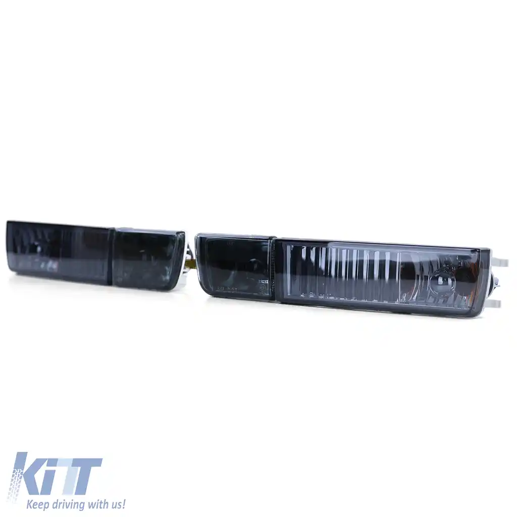 Lămpi de ceață cu sticlă clară și indicator fum negru, potrivite pentru VW Golf 3 Vento 91-97-image-6199293