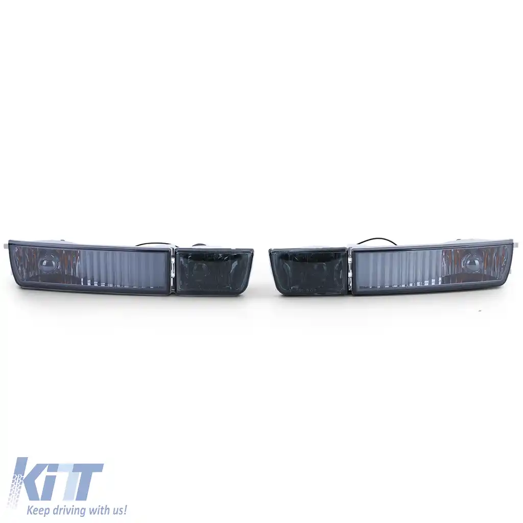 Lămpi de ceață cu sticlă clară și indicator fum negru, potrivite pentru VW Golf 3 Vento 91-97-image-6199295