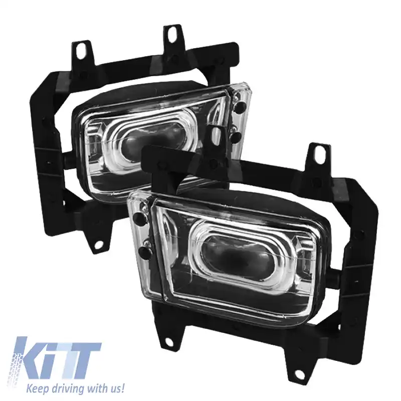 Lămpi de ceață potrivite pentru BMW 3 E30 88-90 Cristal 2 Buc.-image-6298524