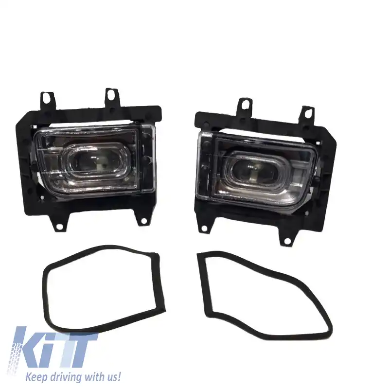 Lămpi de ceață potrivite pentru BMW 3 E30 88-90 Cristal 2 Buc.-image-6298525