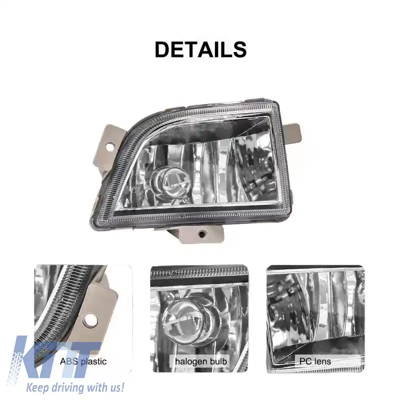 Lămpi de ceață potrivite pentru Chevrolet Aveo 05-08 3/5 Uși Hatchback 2 Pcs-image-6298748