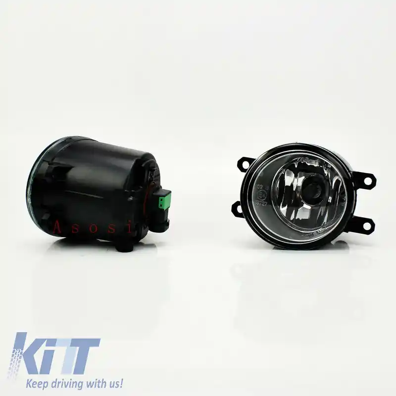 Lămpi de ceață potrivite pentru Toyota Rav 4 05-12 / Yaris 05-11 / Auris 06-12 / ΙQ 09-16 / Avensis 03-12 / Peugeot 106 92-95 / 107 12-14 2 Pcs-image-6298689
