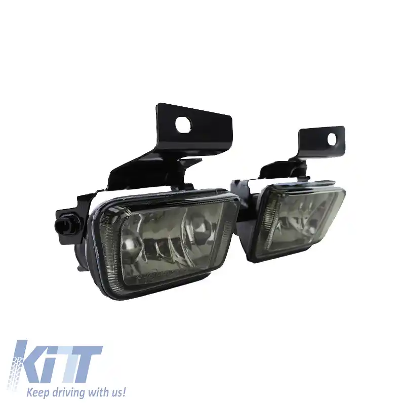 Lămpi de ceață potrivite pentru VW Golf II (2) / Jetta 84-91 Smoke Depo 2 Pcs-image-6298545