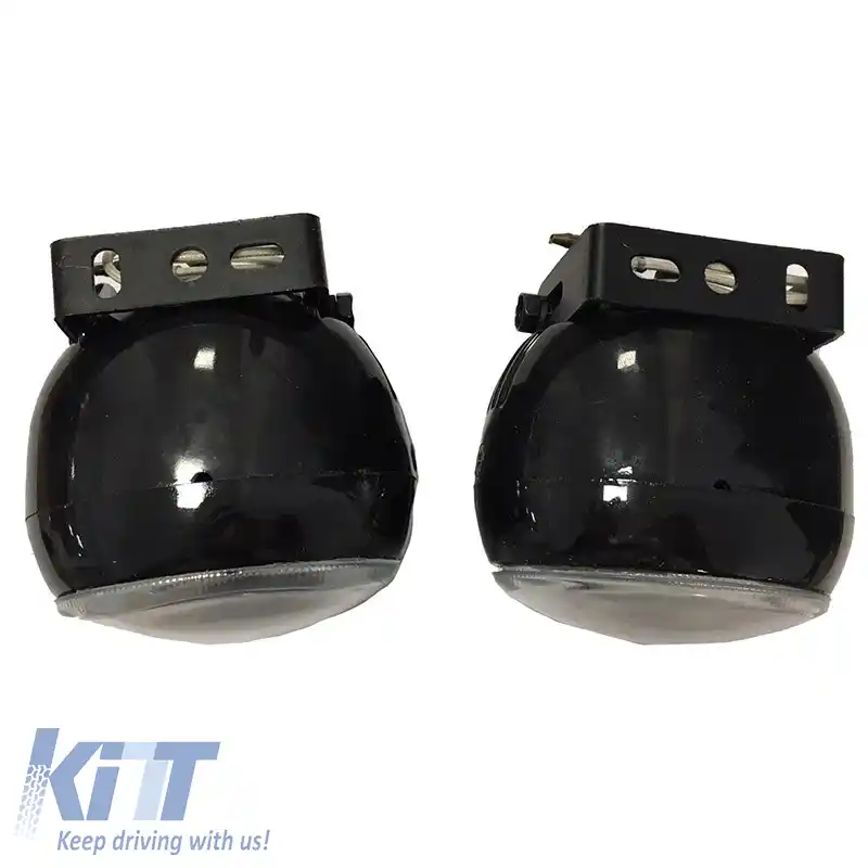 Lămpi de ceață universale proiector oval alb YF-1058 2 buc-image-6298558