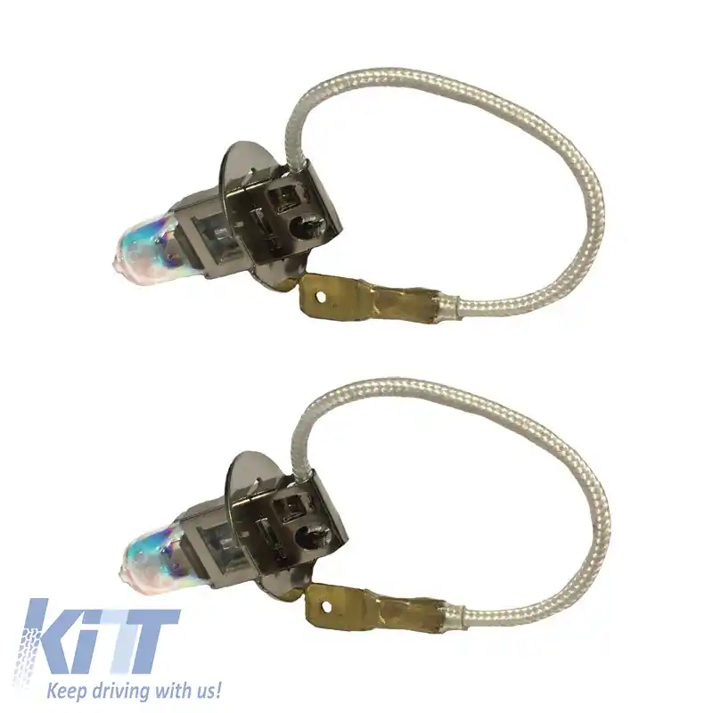 Lămpi de faruri halogen H3 12V 55w Rainbow Blue Tip-R TR-9102B 2buc.-image-6299751