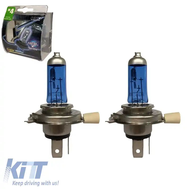 Lămpi de faruri halogen H4 12V 60/55w Superwhite Auto GS 2buc