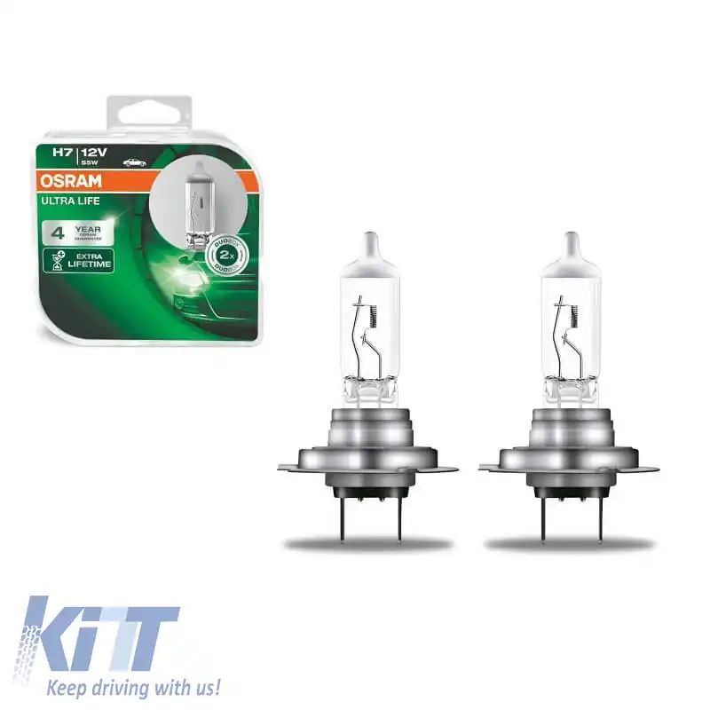 Lămpi de faruri halogen H7 12V 55w Ultra Life Osram 64210ULT 2buc.