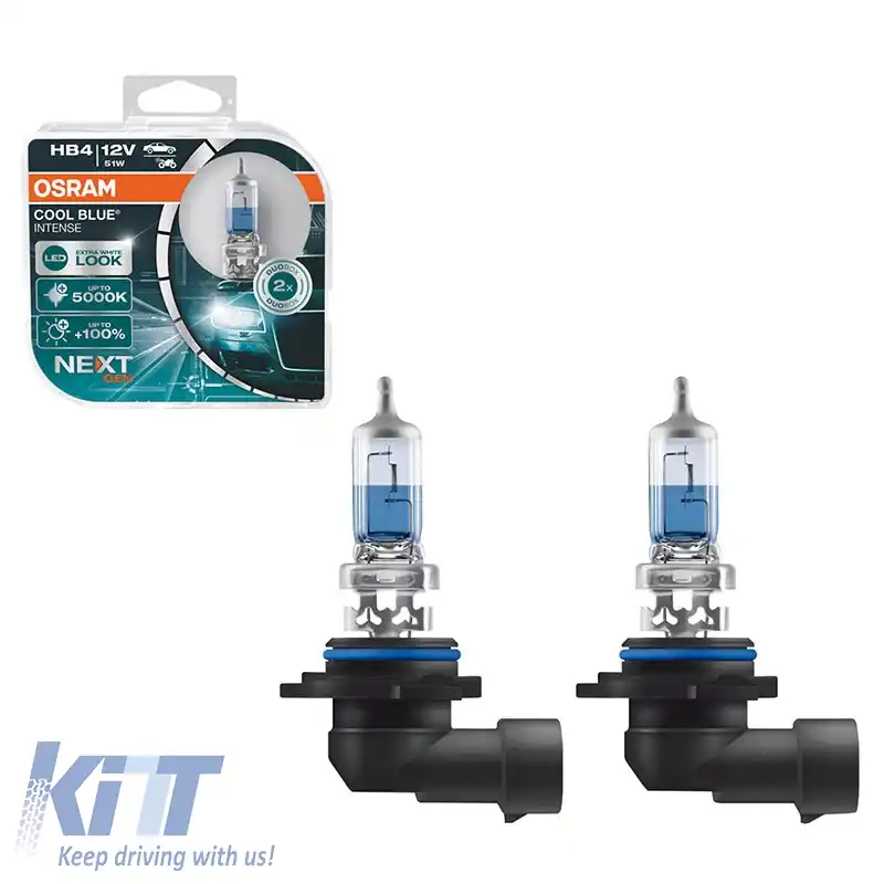 Lămpi de faruri halogen HB4 9006 12V 51w Cool Blue Intense Next Generation Osram 9006CBN-HCB 2buc.