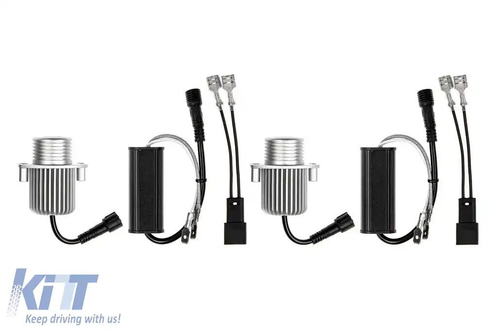 Lămpi LED albe autopro potrivite pentru ochii de înger fabricați pentru BMW Seria 3 E90/E91 2005-2008 40W CREE
