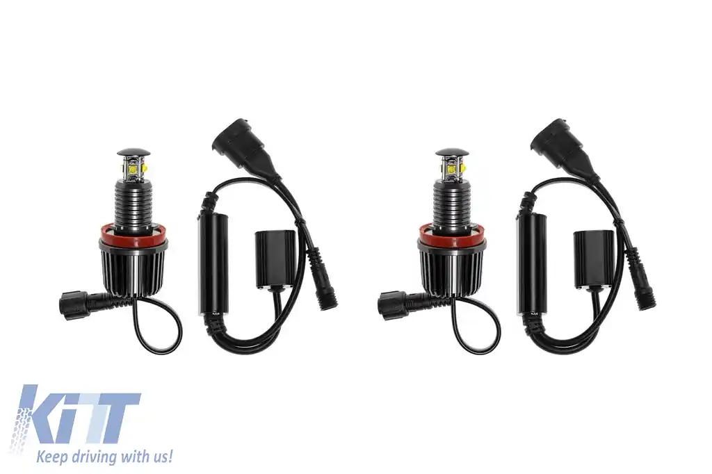 Lămpi LED albe potrivite pentru ochii de înger fabricați H8 40W CREE