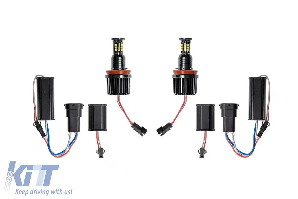 Lămpi LED albe potrivite pentru ochii de înger fabricați H8 120W CREE