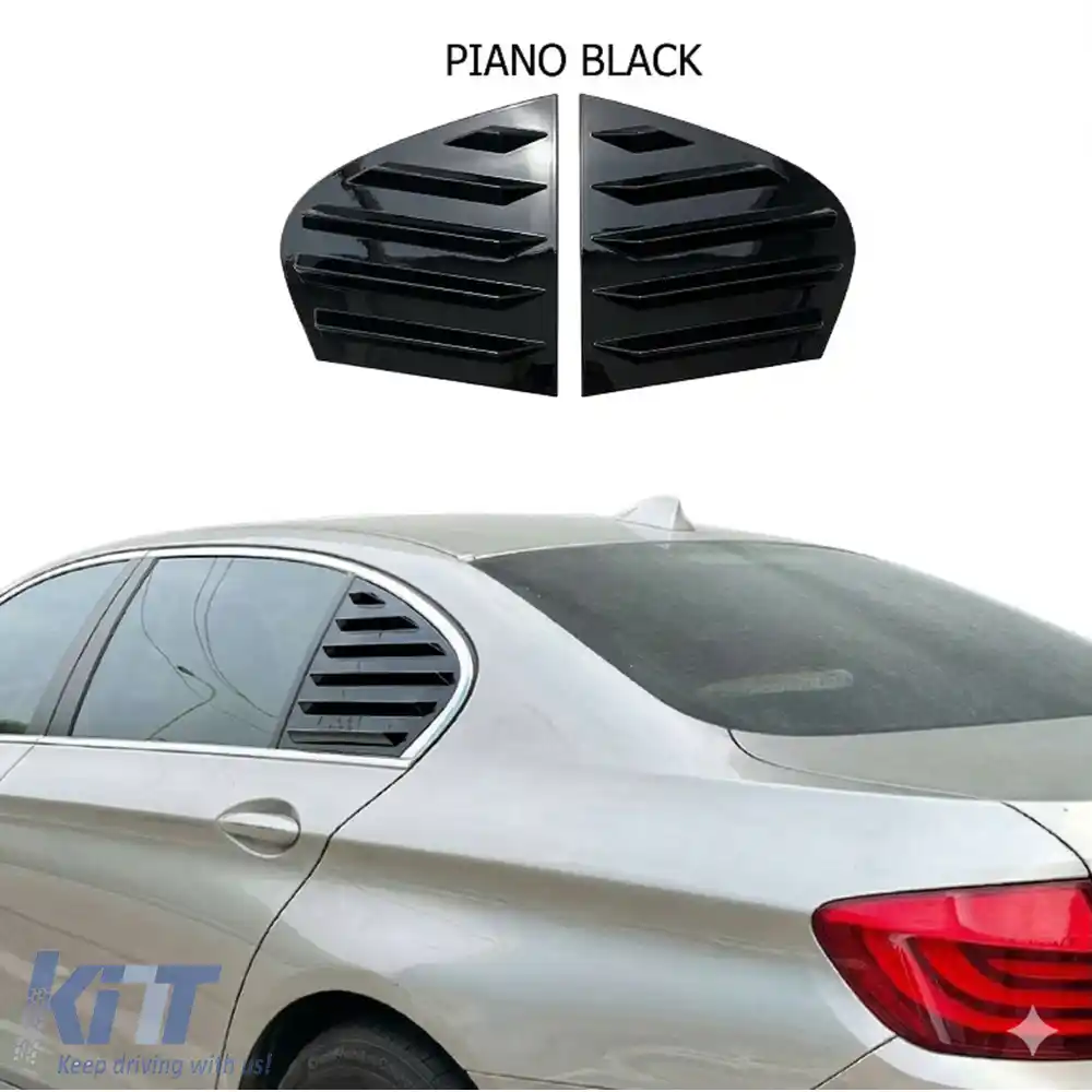 image-48-Louver Fereastră Laterală F10 Negru Pian ABS / 2010-2017