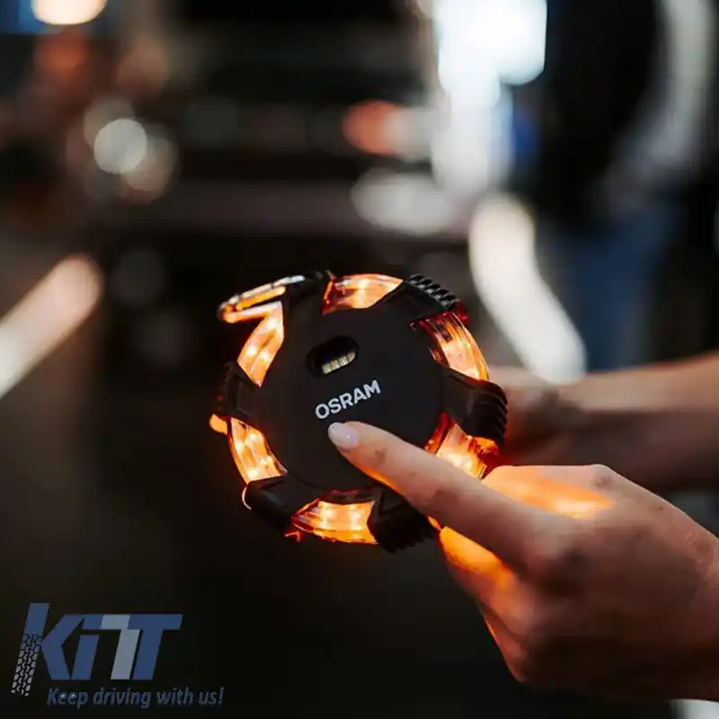Lumină de avertizare rotativă magnetică Osram LEDguardian Road Flare LEDSL303-image-6308703