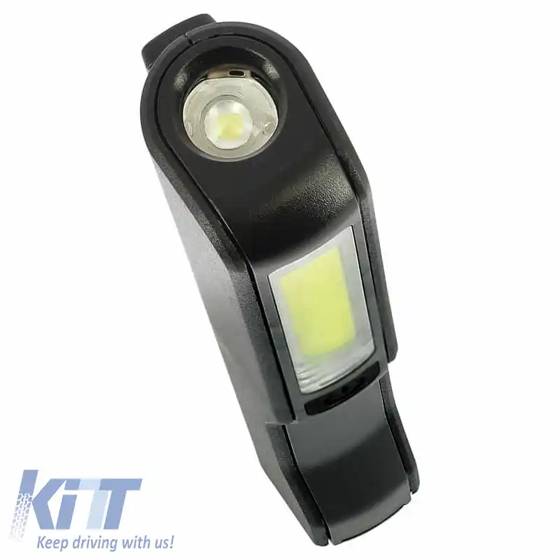 Lumină de lucru Black COB Led Mini Lanternă potrivită pentru CAR+ 240Lm / 80Lm 3W LWLDISP-image-6299385
