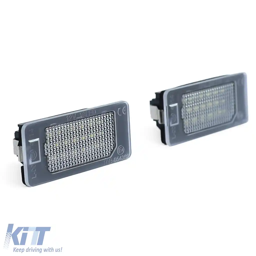 Lumină de număr LED alb 6000K potrivită pentru BMW X5 E70 06-13 X6 E71 08-14-image-6328552