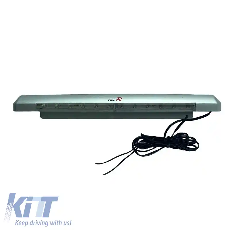 Lumină LED decorativă pentru plăcuța de înmatriculare 24cm Lumină albastră TR-6213 1buc-image-6303243