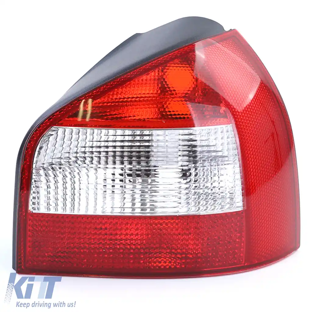 Lumină spate roșie albă dreapta potrivită pentru Audi A3 8L facelift 00-03-image-6209260