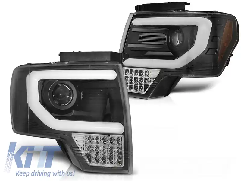 LUMINĂ TUBULARĂ NEAGRĂ PENTRU FORD F150 MK12 08-14