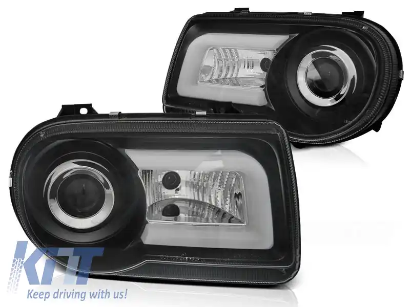 image-7-LUMINĂ TUBULARĂ NEAGRĂ POTRIVITĂ PENTRU CHRYSLER 300C 05-10