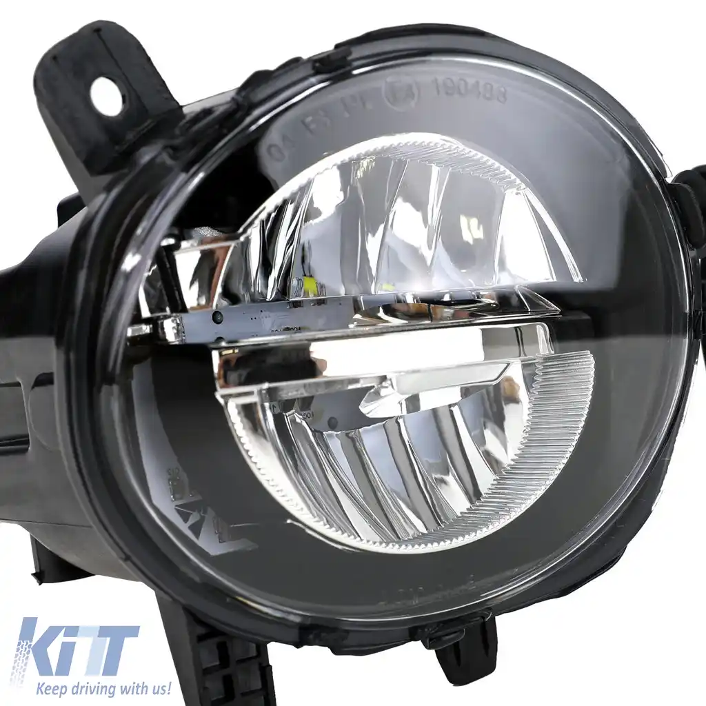 Lumina de ceață LED dreapta potrivită pentru BMW F20 F21 Seria 3 F30 F31 F34 Seria 4 F32 F33 F36-image-6191970