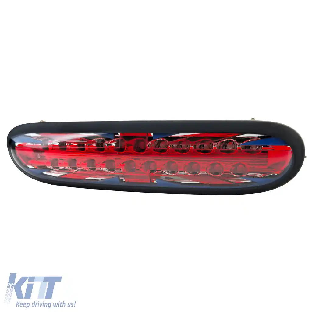 Lumina de ceață spate LED roșie neagră, potrivită pentru Mini R56 R57 Cabrio One Cooper D 06-10-image-6203609