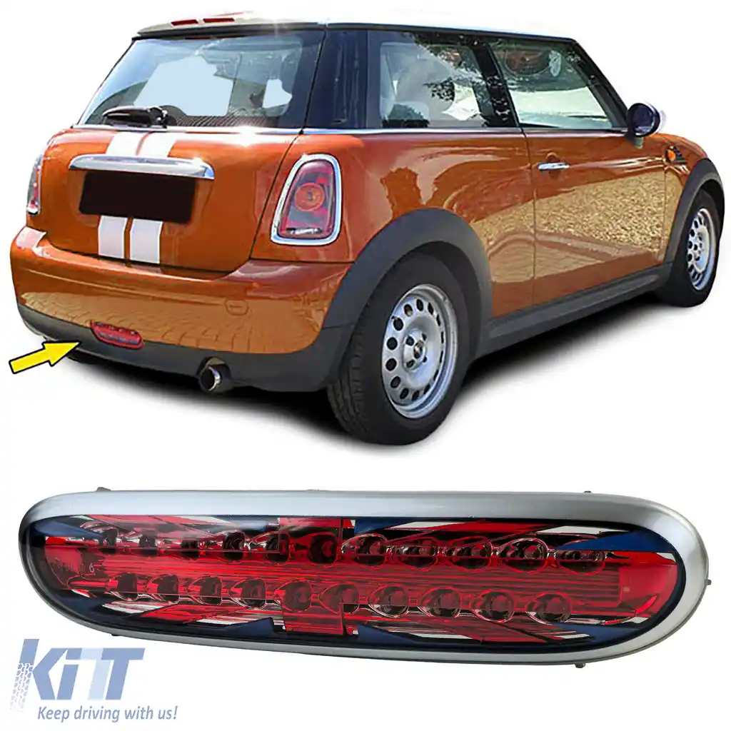 Lumina de ceață spate LED roșie, potrivită pentru Mini R56 R57 Cabriolet One Cooper D 06-10