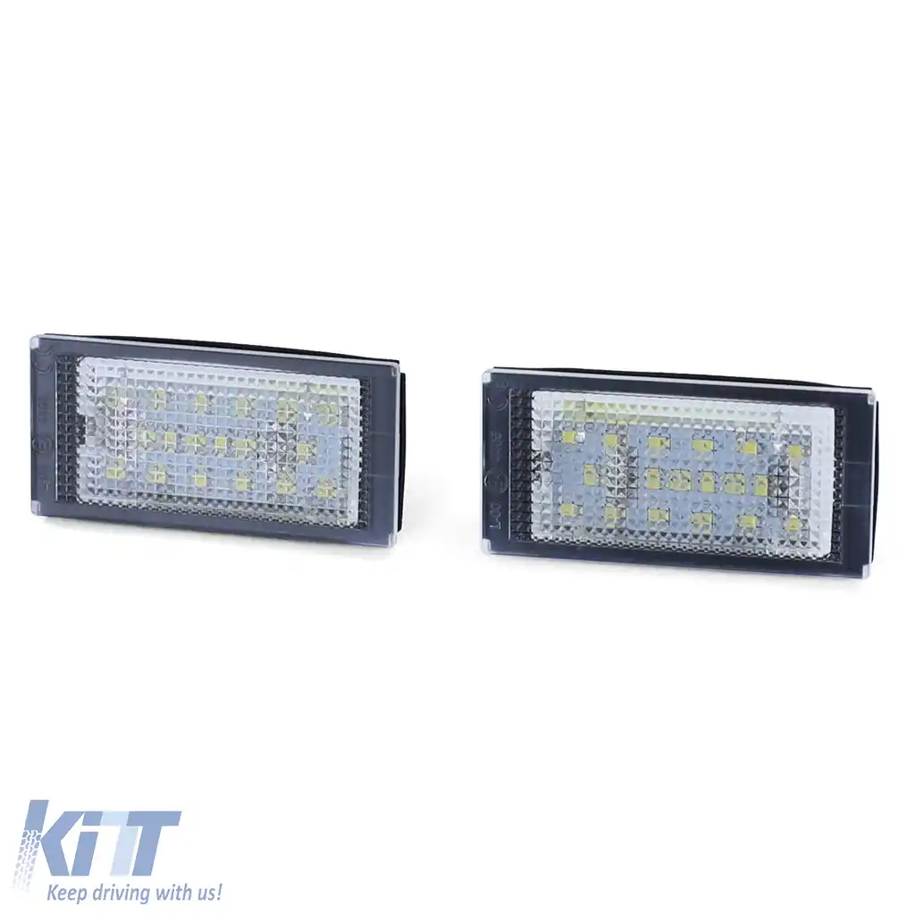 Lumina de număr LED alb 6000K potrivită pentru BMW Seria 3 E46 Coupe 98-03-image-6190599