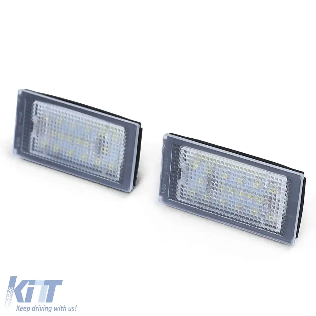 Lumina de număr LED alb 6000K potrivită pentru BMW Seria 3 E46 Coupe 98-03-image-6190602