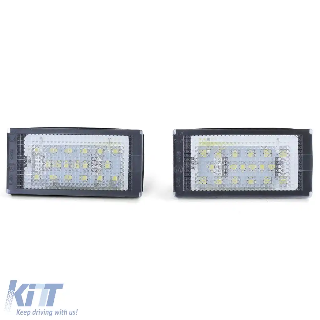 Lumina de număr LED alb 6000K potrivită pentru BMW Seria 3 E46 Coupe 98-03-image-6190603