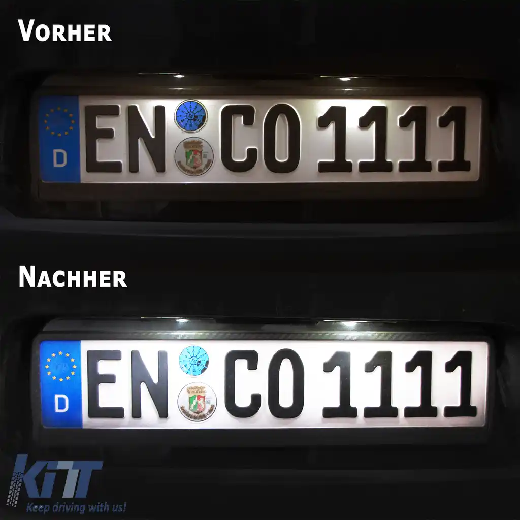 Lumina de număr LED alb 6000K potrivită pentru Tesla Model S 12-16-image-6195150