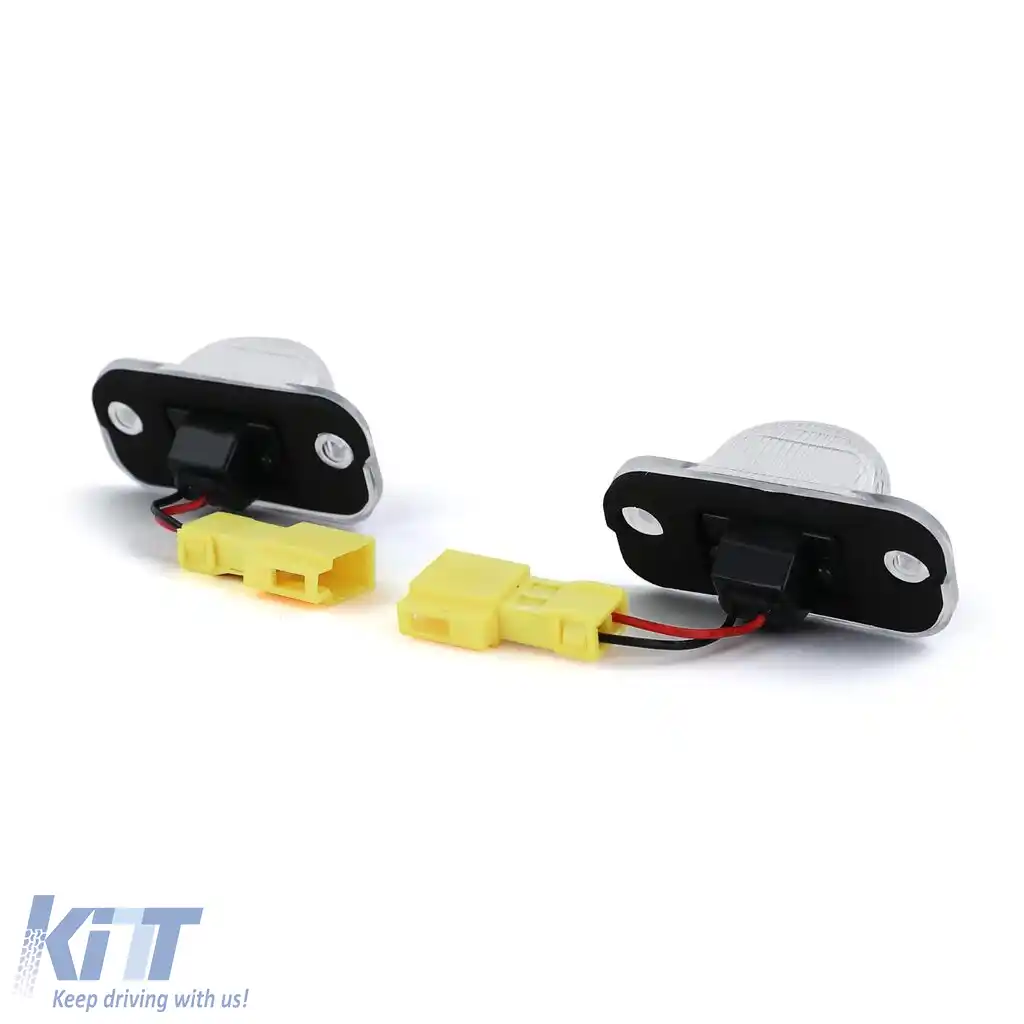 Lumina de număr LED Alb 6000K potrivită pentru VW Golf 2 83-92 Jetta 2 84-92-image-6199335
