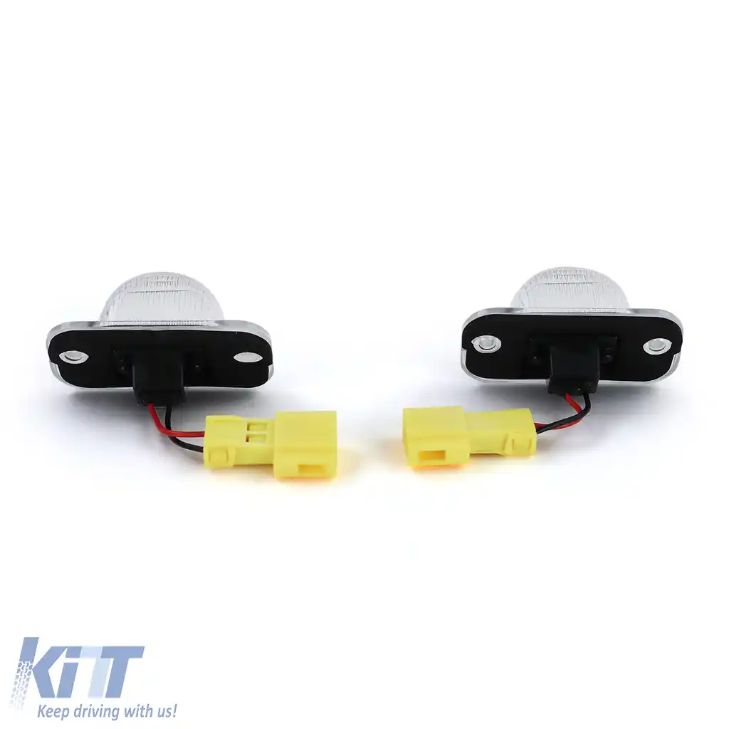 Lumina de număr LED Alb 6000K potrivită pentru VW Golf 2 83-92 Jetta 2 84-92-image-6199336