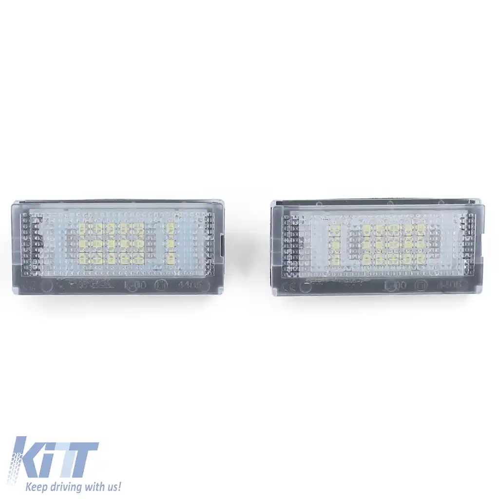 Lumina de număr LED alb 6000K potrivită pentru BMW E46 Sedan Touring 98-03-image-6328544