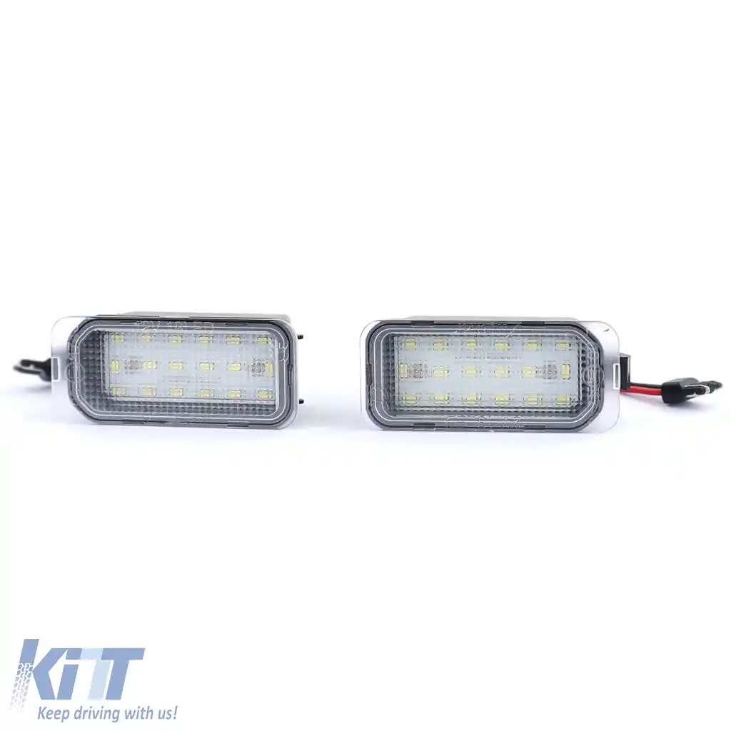 Lumina de număr LED alb 6000K potrivită pentru Ford Kuga 1 + 2 Mondeo 4 + 5 Ecosport-image-6328589