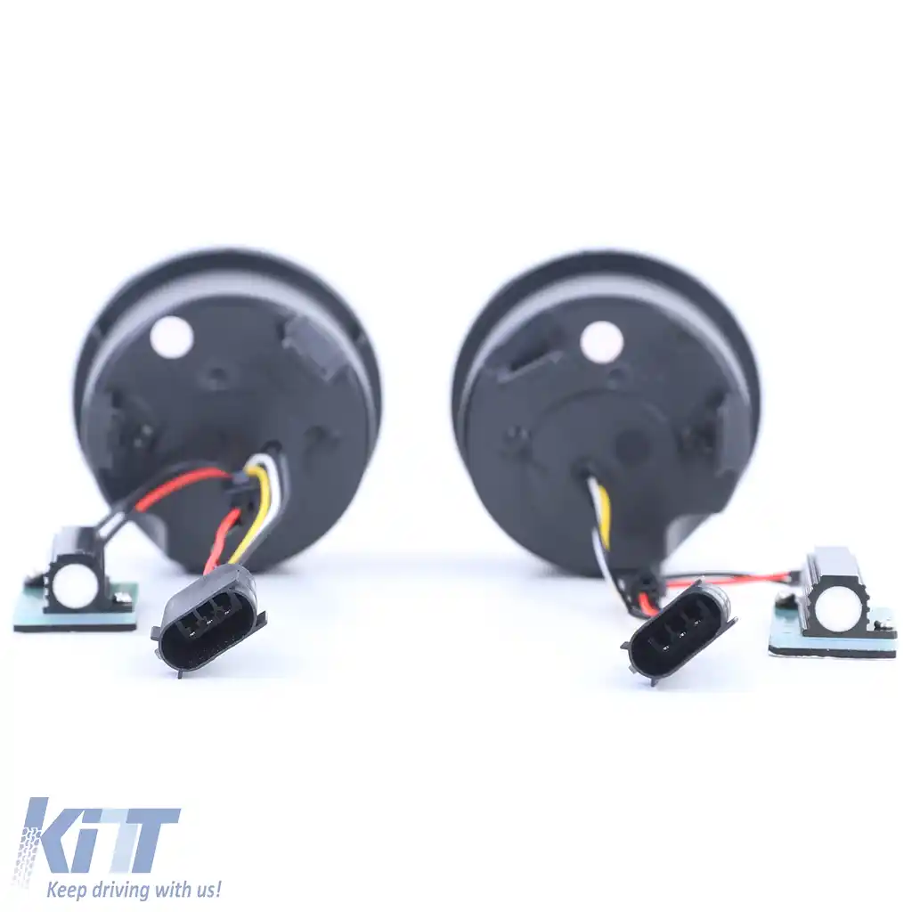 Lumina de parcare cu indicator frontal din sticlă clară LED, fum negru, potrivită pentru Jeep Wrangler JK din 07-image-6202075