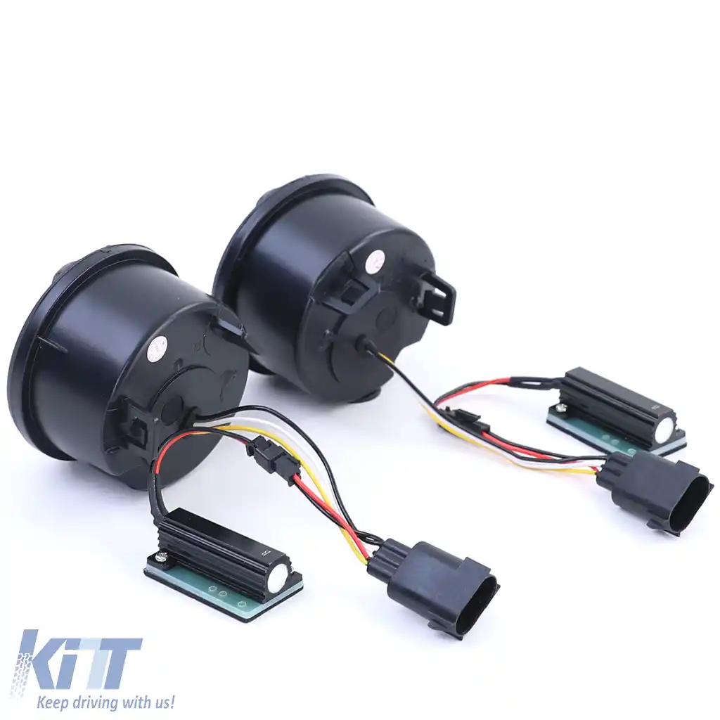 Lumina de parcare cu indicator frontal din sticlă clară LED, fum negru, potrivită pentru Jeep Wrangler JK din 07-image-6202076