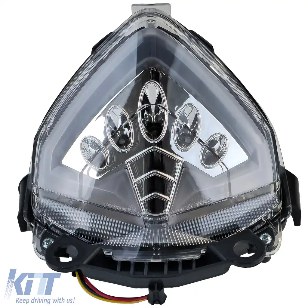Lumina de stop LED clar pentru motocicletă, potrivită pentru Honda CB 500 X / F CBR 500 R din 2013