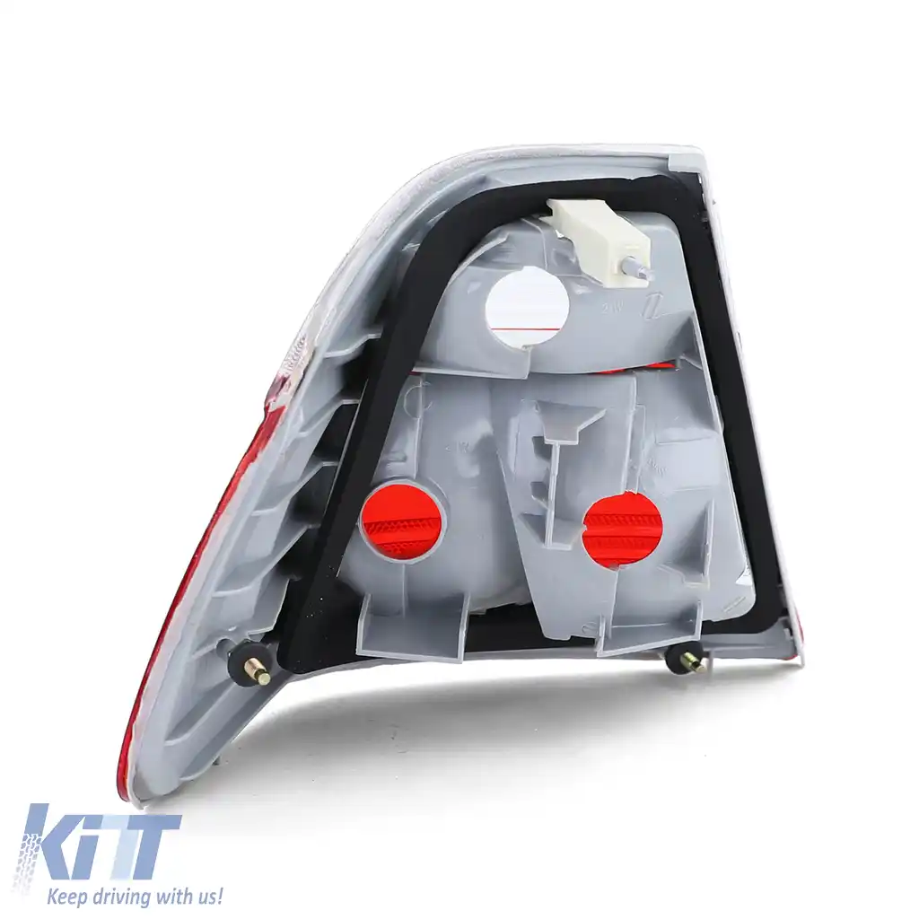 Lumina spate exterioară roșie albă dreapta, potrivită pentru BMW Seria 3 E46 sedan 98-01-image-6208458