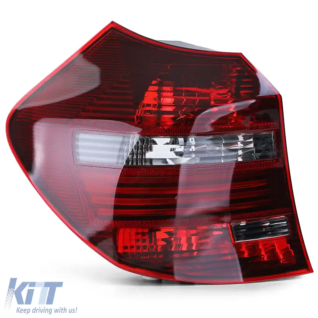 Lumina spate LED fumurie neagră stânga TYC potrivită pentru BMW E81 E87-image-6194895