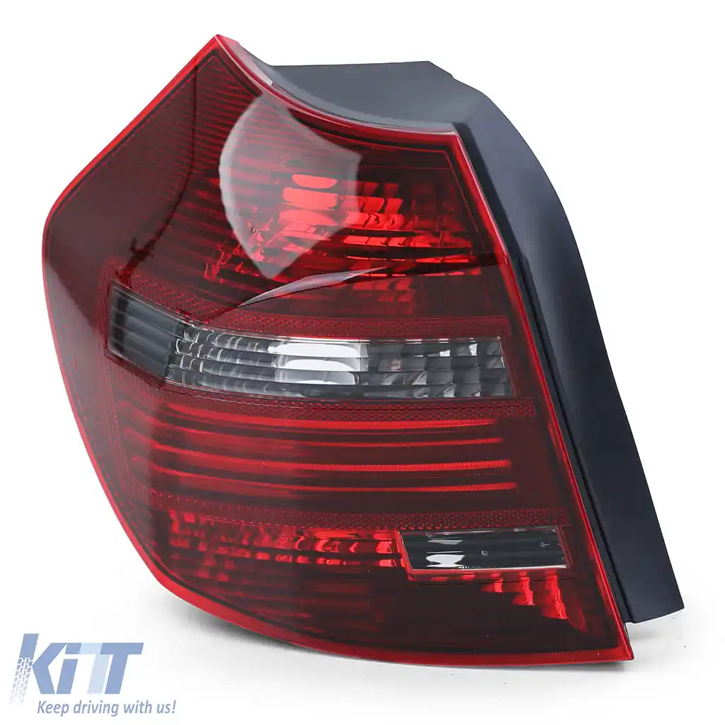 Lumina spate LED fumurie neagră stânga TYC potrivită pentru BMW E81 E87-image-6194897