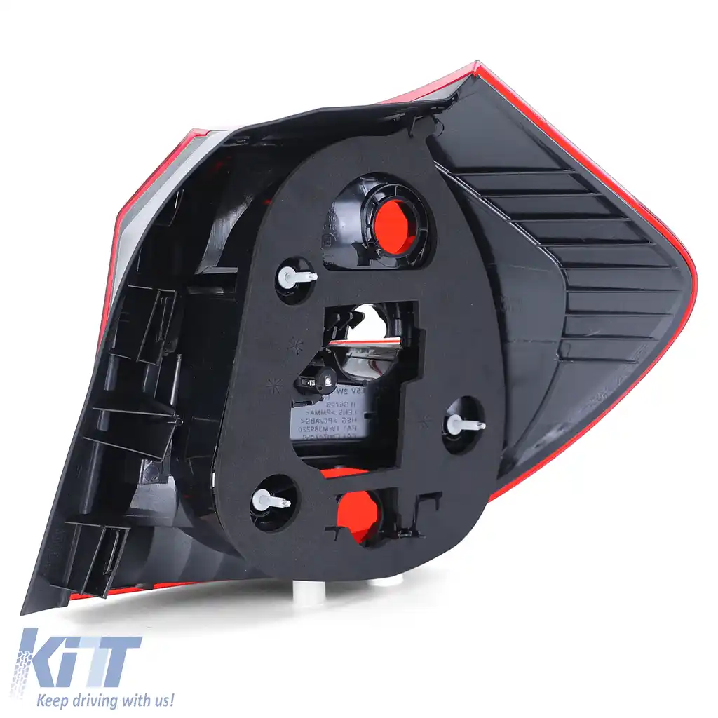 Lumina spate LED fumurie neagră stânga TYC potrivită pentru BMW E81 E87-image-6194899