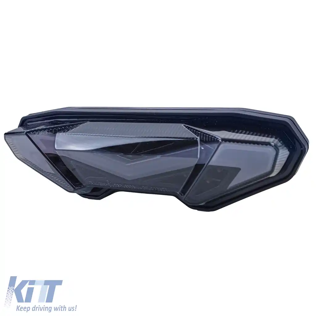Lumina spate LED motocicletă fum negru, potrivită pentru Yamaha MT09 MT-09 2014-2017