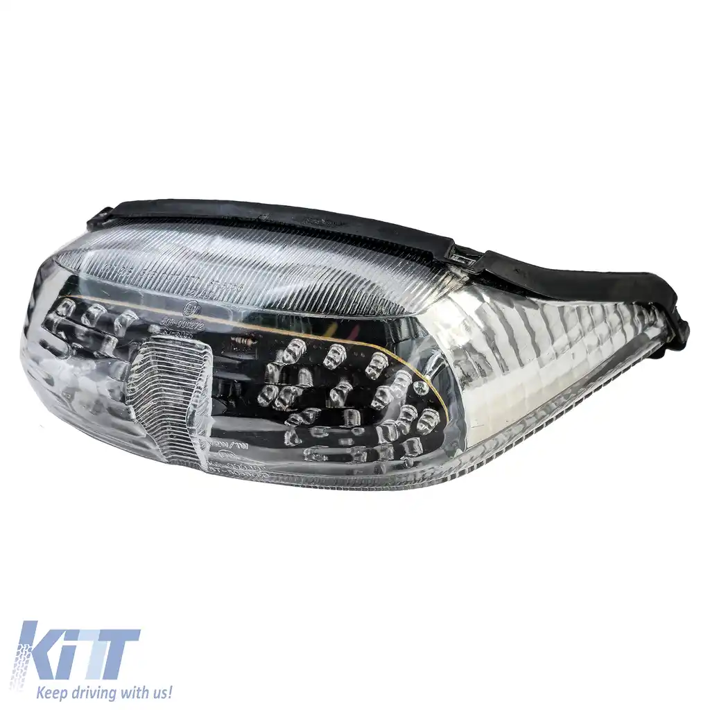Lumina spate LED pentru motocicletă cu lentilă clară, potrivită pentru Yamaha YZF R6 99-00