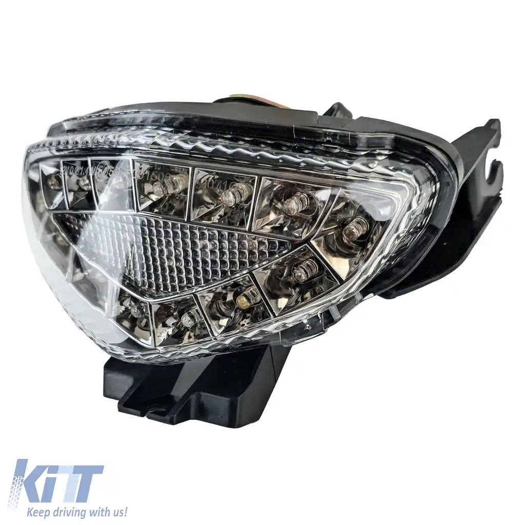 Lumina spate LED pentru motocicletă cu lentilă clară, potrivită pentru Suzuki SFV 650 Gladius 2009 - 2015