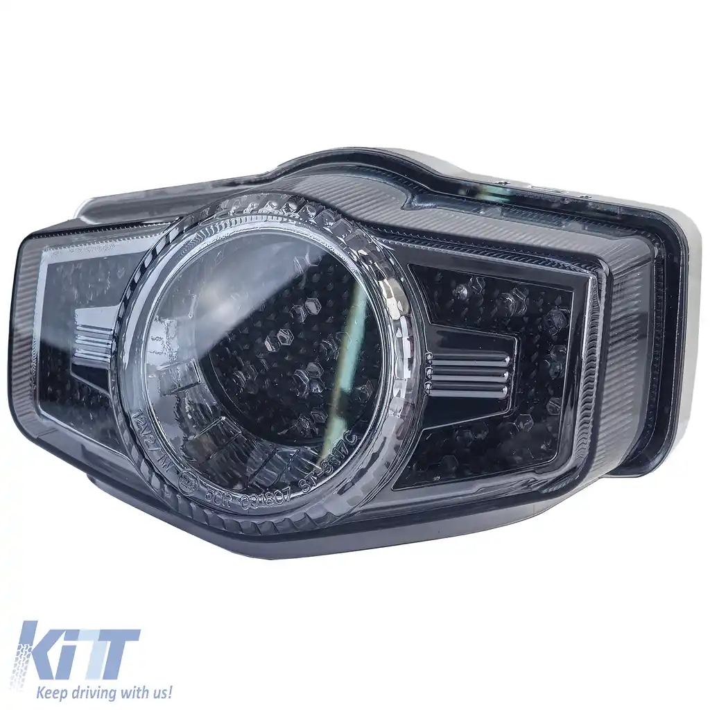Lumina spate LED pentru motocicletă cu sticlă clară fumurie, potrivită pentru Honda CB 1100 2010 - 2017