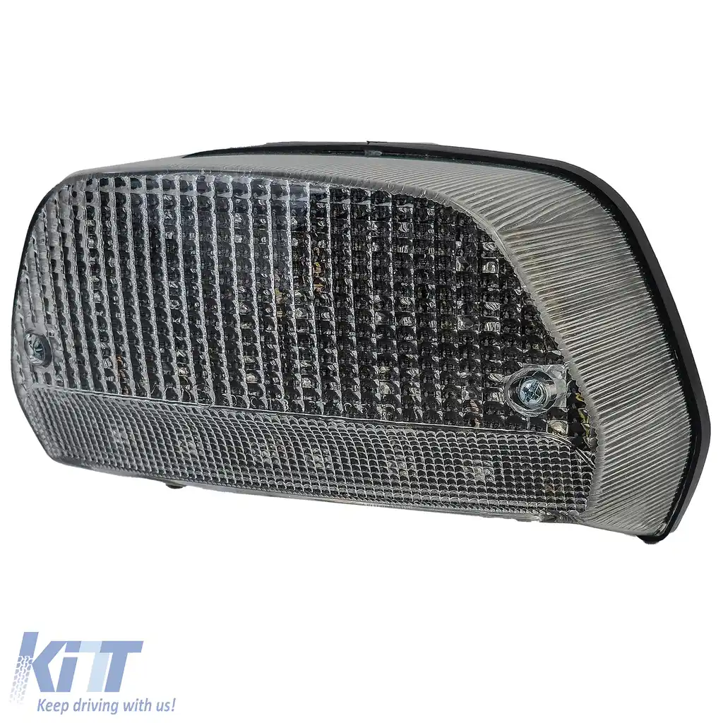 Lumina spate LED pentru motocicletă cu sticlă clară fumurie, potrivită pentru Kawasaki EN 500 EN500 ZR 550 ZR550