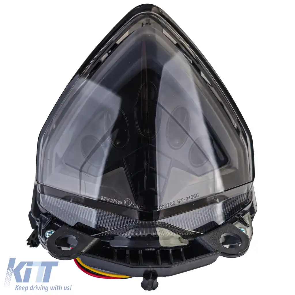 Lumina spate LED pentru motocicletă cu sticlă clară fumurie, potrivită pentru Honda CB 500 X/F CBR 500 R 13-15